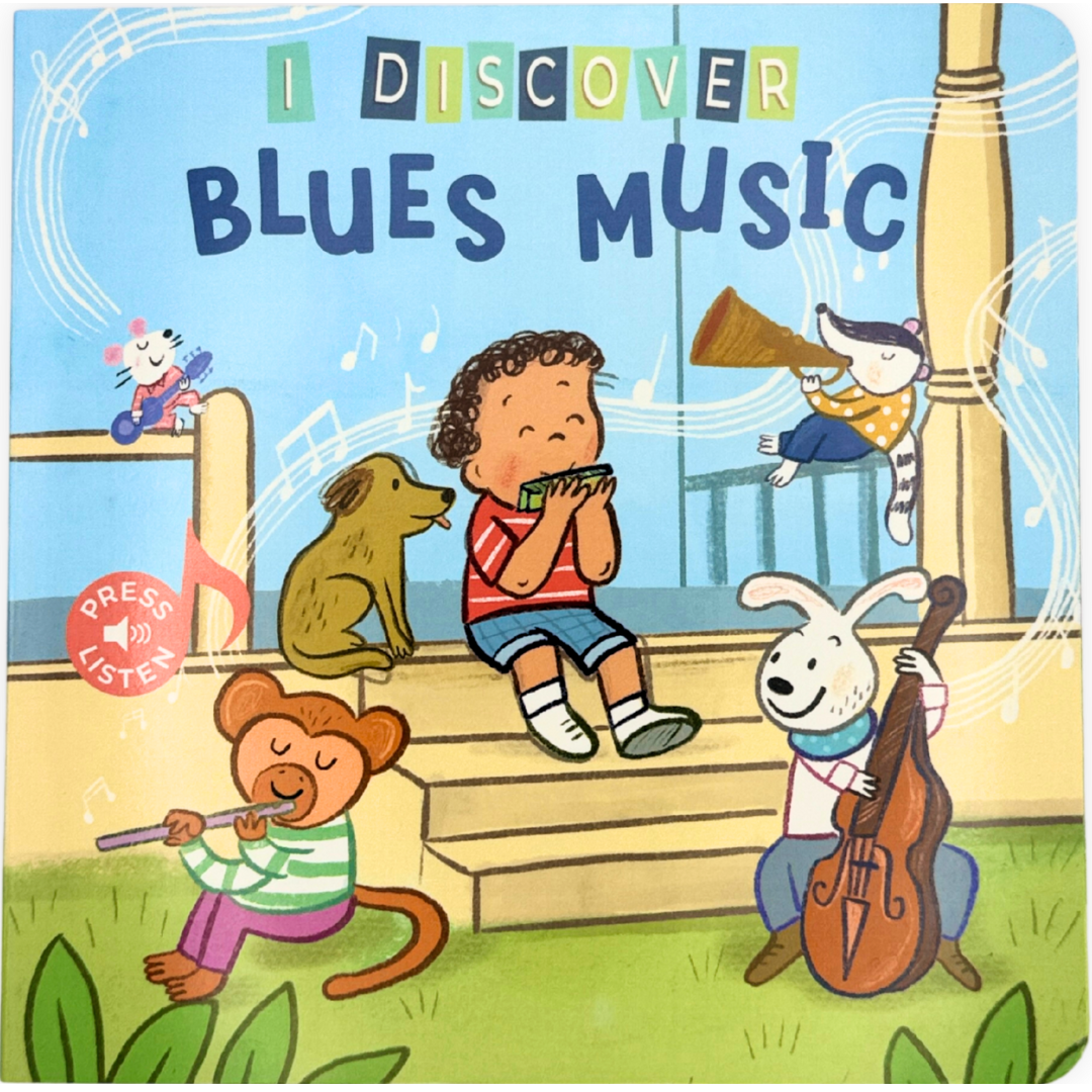 Cover of "I Discover Blues Music" book by Pirouette Kids