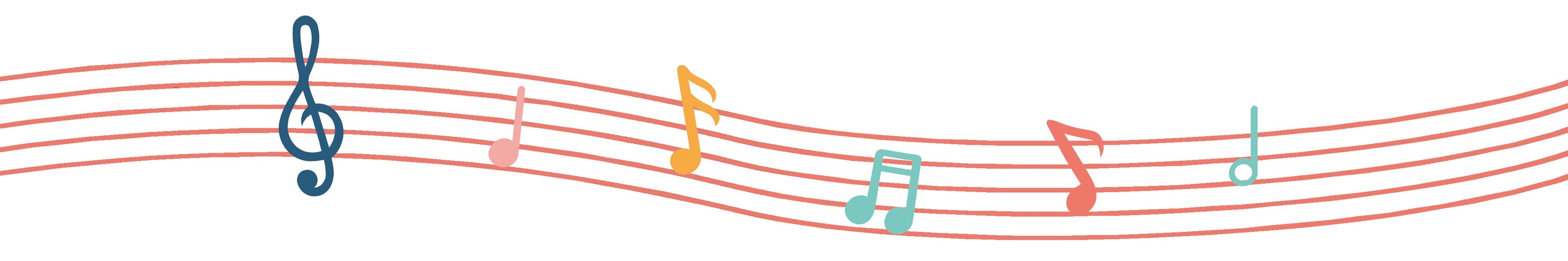 Music Notes Banner