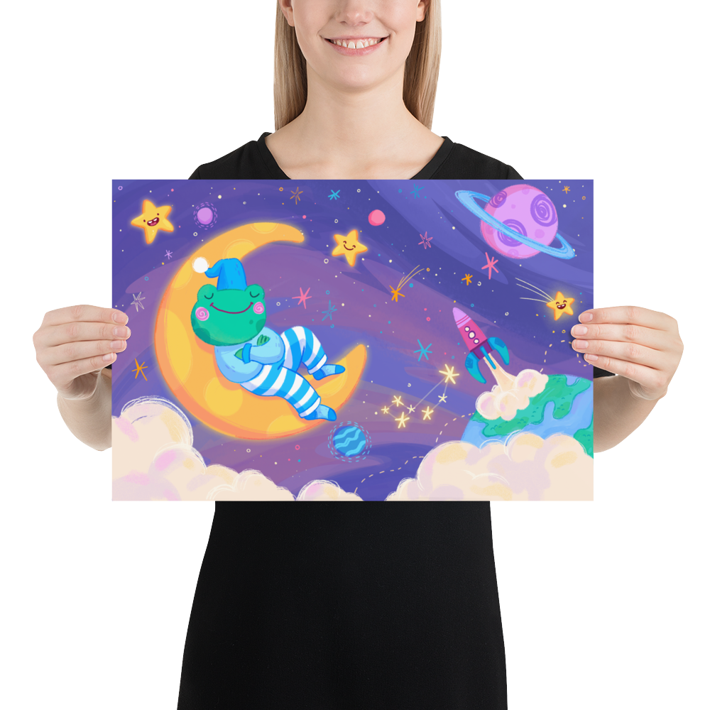 Classical Music Art Print for Nursery & Playroom