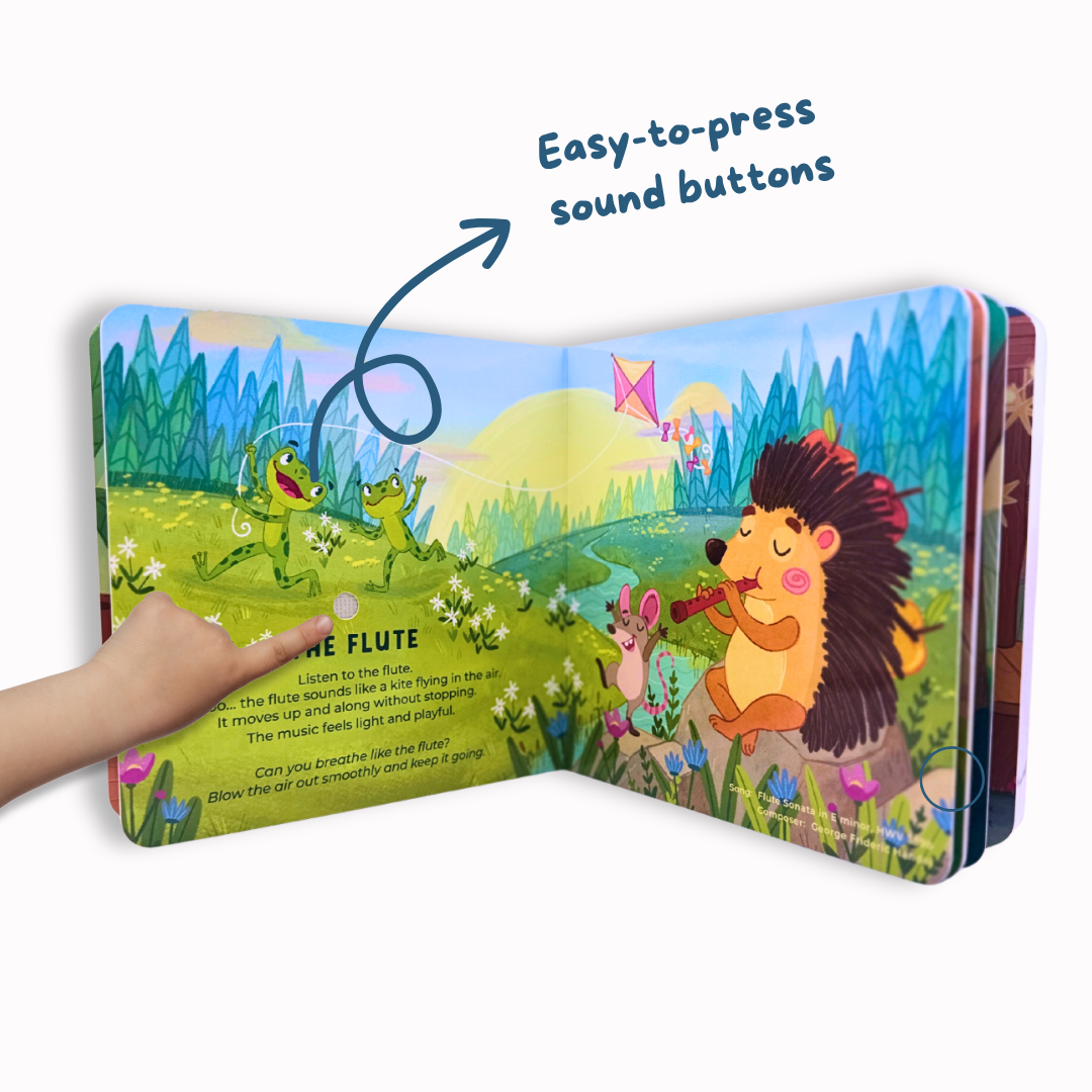 I Discover Classical Music Instruments –  Sound Book for Babies & Toddlers