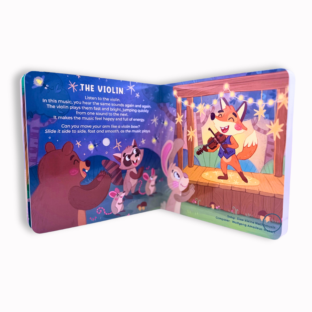 I Discover Classical Music Instruments –  Sound Book for Babies & Toddlers