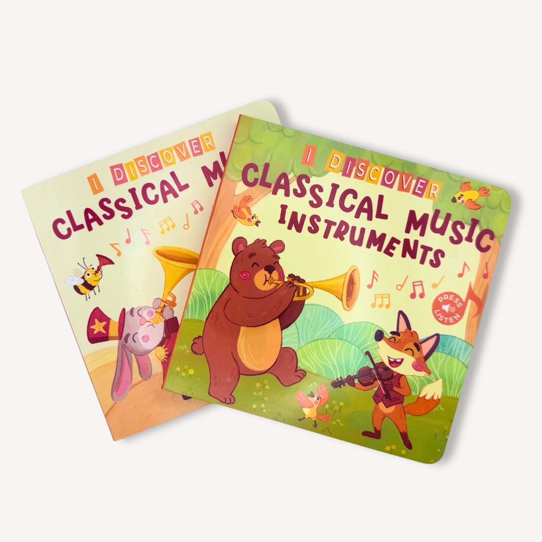 Classical Music Book Bundle – 2 Sound Books for Babies & Toddlers