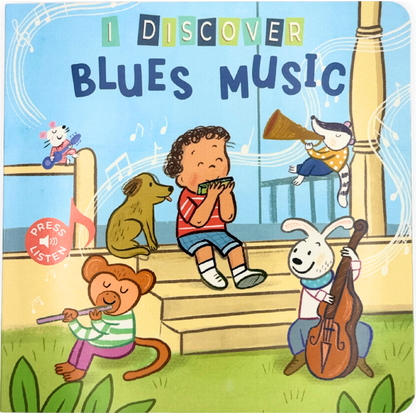 Cover of "I Discover Blues Music" book by Pirouette Kids