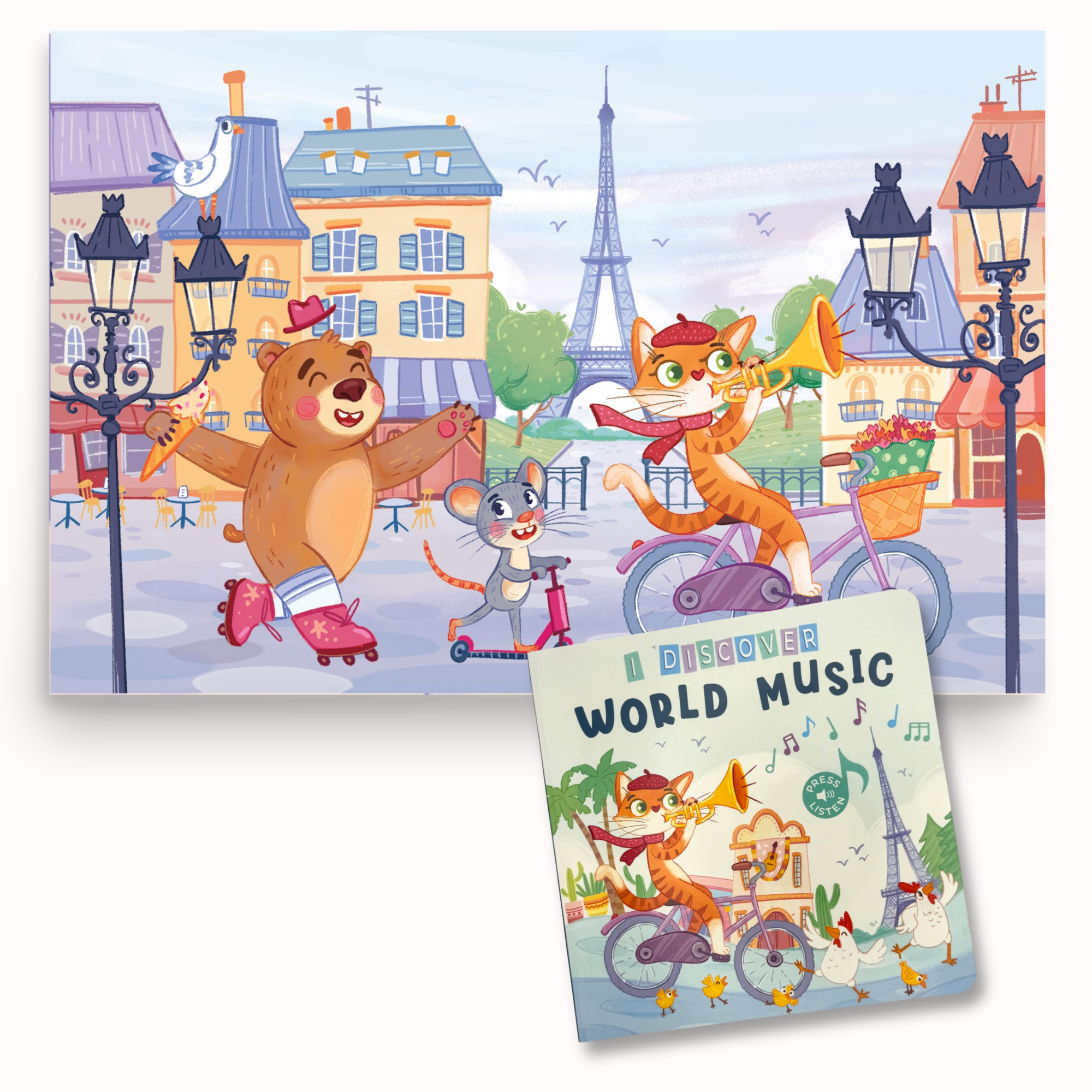 World Music Gift Set | Book + Art Print