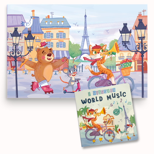 World Music Gift Set | Book + Art Print