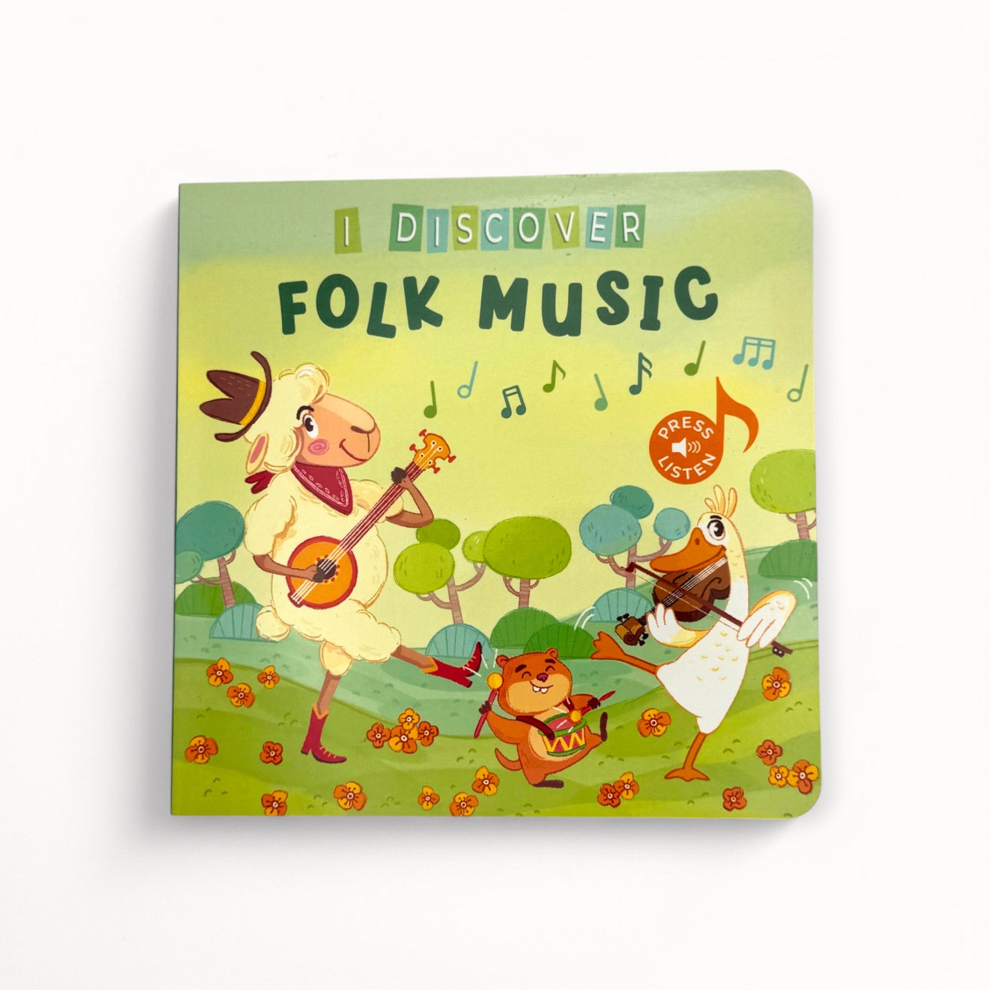 Folk Music Book by Pirouette Kids for Babies and Toddlers