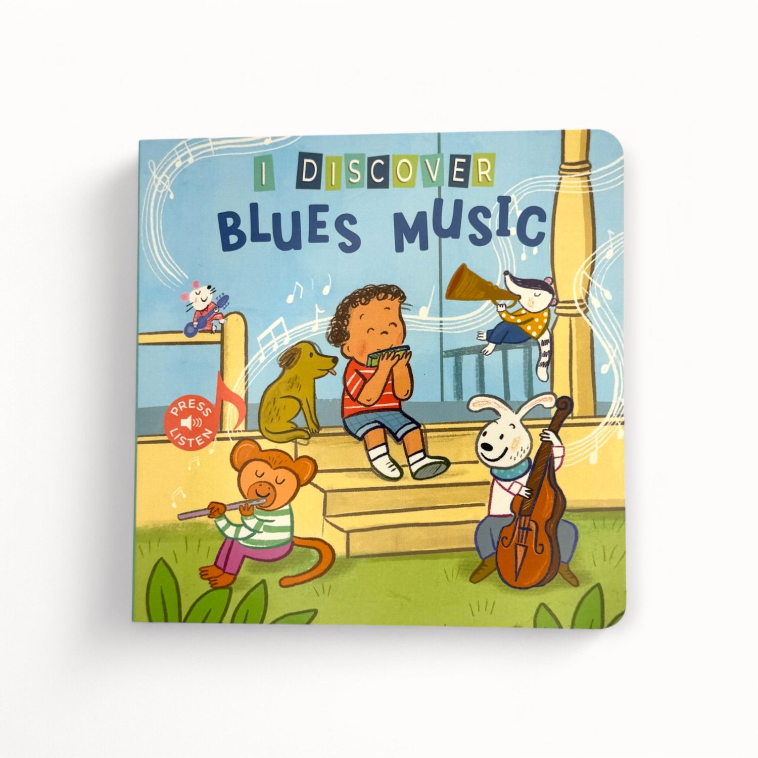 Cover from "I discover Blues Music "sound book