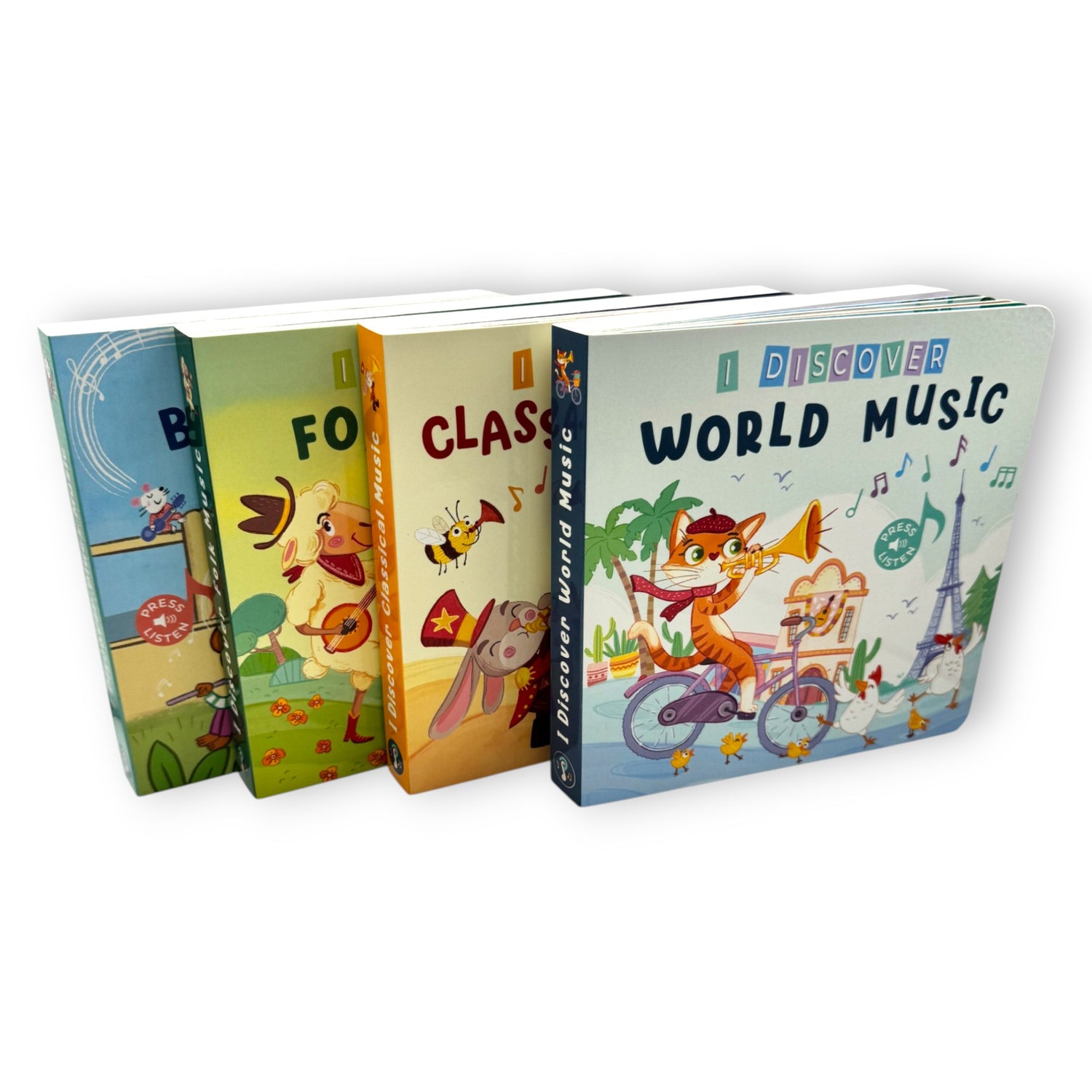 Collection of interactive music books by Pirouette Kids