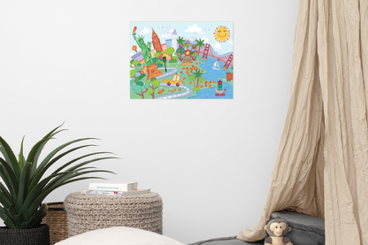 Folk Music Gift Set | Book + Art Print